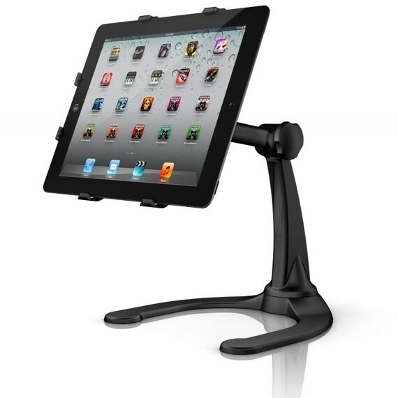 IK Multimedia iKlip iPad Mini Desktop Stand, In Use