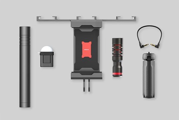 Mirfak Mobile Phone Vlogging Kit, Package Contents