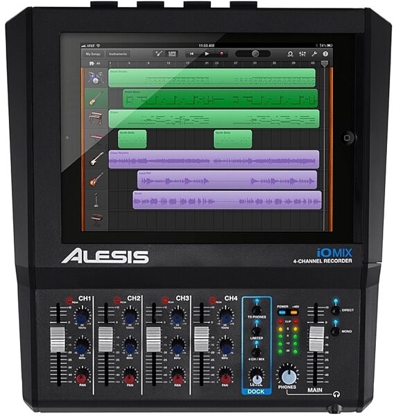 Alesis iO Mix iPad Audio Interface, Main