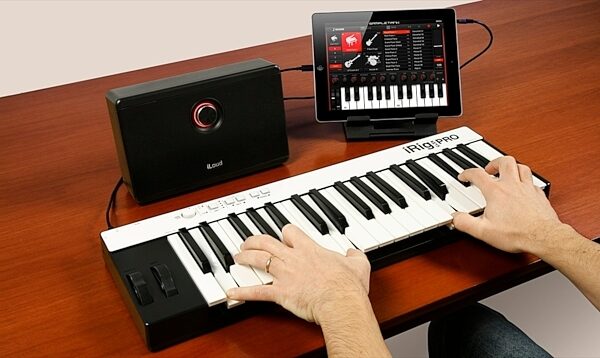 IK Multimedia iRig Keys Pro MIDI Keyboard Controller, 37-Key, Glamour View