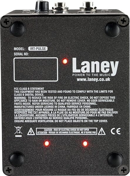 Laney IRTPulse Ironheart Tube Preamp USB Audio Interface, Bottom