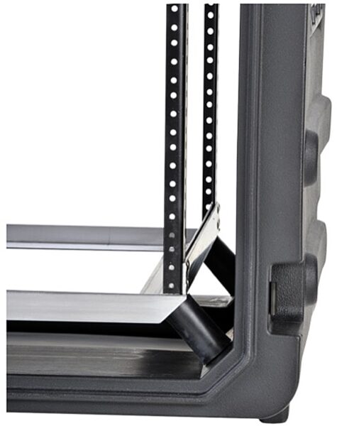 SKB Roto Shockmount 20" Deep Rack Case with Wheels, 12U, 3SKB-R12U20W, view