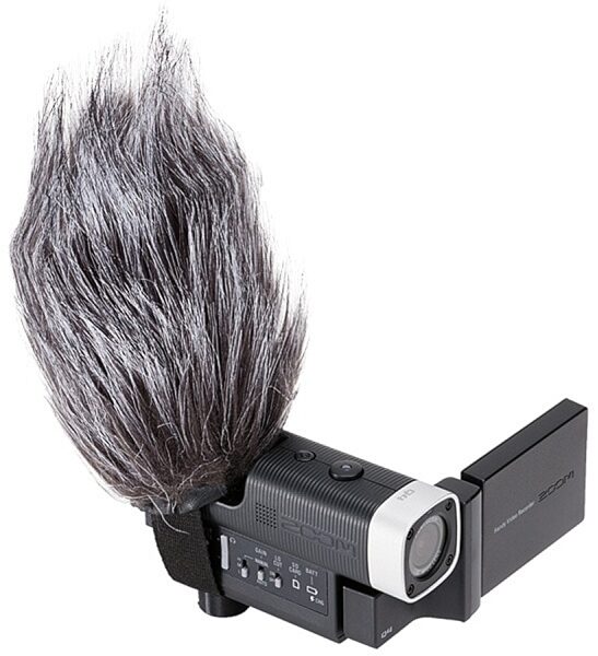 Zoom Q4 Handy Video Camera Recorder, Fuzz On