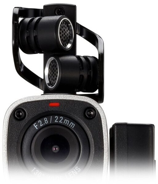 Zoom Q4 Handy Video Camera Recorder, Mic Closeup