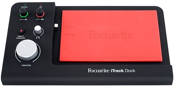 Focusrite iTrack Dock iPad Recording Interface, Front