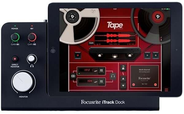 Focusrite iTrack Dock iPad Recording Interface, Main