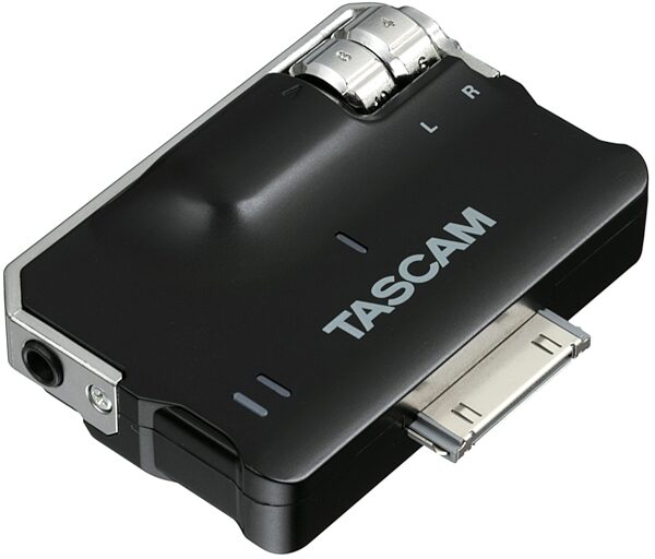 TASCAM iXJ2 Microphone Preamplifier for iOS Devices, Left Angle