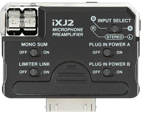 TASCAM iXJ2 Microphone Preamplifier for iOS Devices, Rear