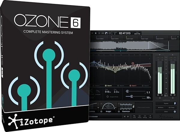 iZotope Ozone 6 Mastering Software Suite, Main