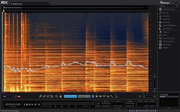 iZotope RX5 Audio Processing Restoration Software, Screenshot