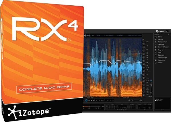 iZotope RX4 Audio Repair and Restoration Software, Main
