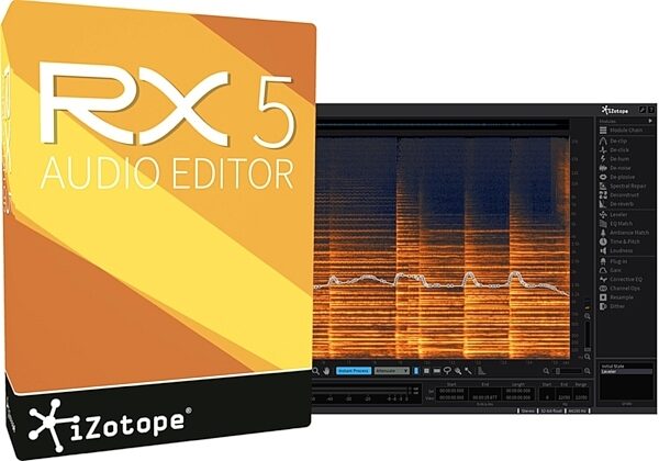 iZotope RX5 Audio Processing Restoration Software, Main