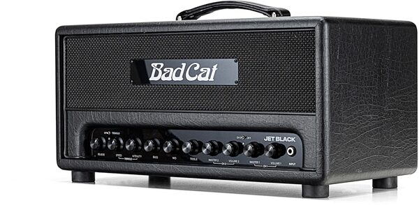 Bad Cat Jet Black Guitar Amplifier Head (38 Watts), New, Action Position Side