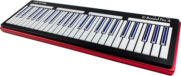 Keith McMillen Instruments K-Board Pro 4 USB MIDI Keyboard Controller, New, Angled Front