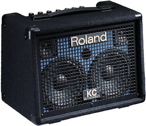 Roland KC110 Battery-Powered Keyboard Amplifier, Angle