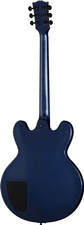 Gibson ES-335 Studio Electric Guitar (with Gig Bag), Midnight Blue Back