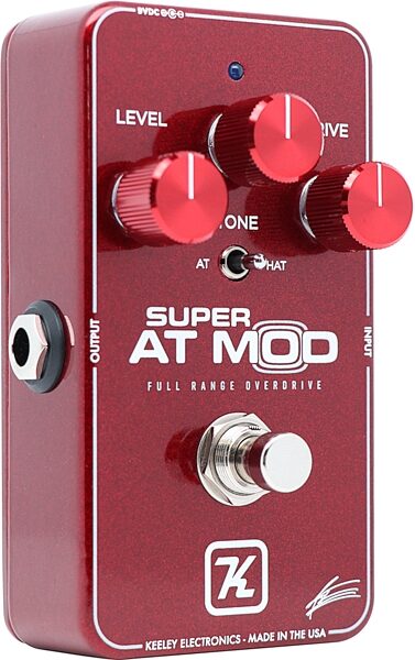 Keeley Super AT Andy Timmons Mod Overdrive Pedal, Action Position Back