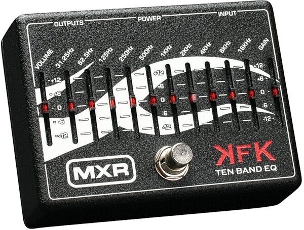 MXR KFK1 Kerry King 10-Band Graphic Equalizer Pedal, Main