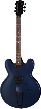 Gibson ES-335 Studio Electric Guitar (with Gig Bag), Midnight Blue