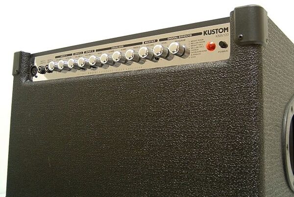 Kustom KMA100X Mixer Combo Amplifier (100 Watts, 1x15 in.), Control Panel