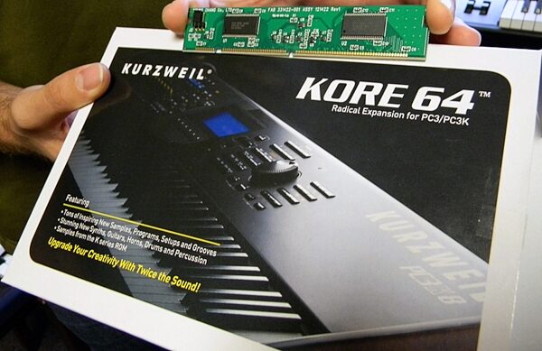 Kurzweil KORE 64 ROM PC3 Sound Expansion, Main