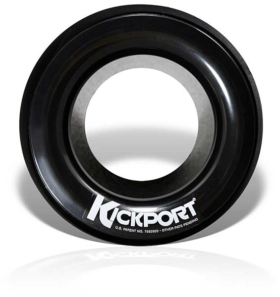 KickPort Bass Drum Sonic Enhancement Port System, Black, Black