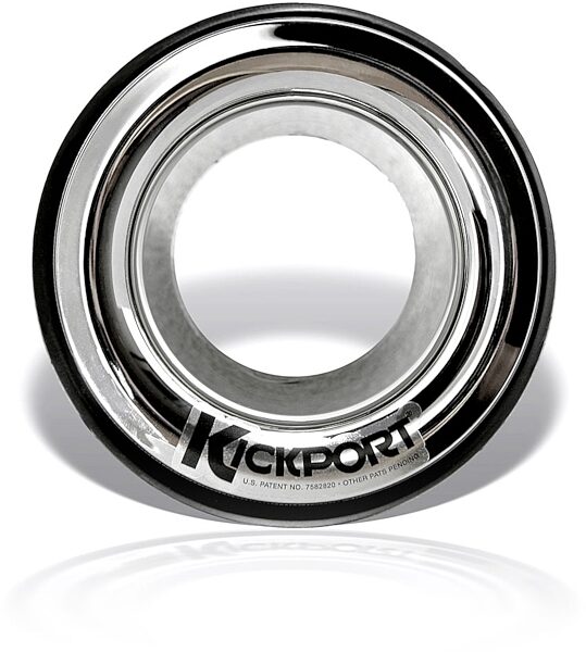 KickPort Bass Drum Sonic Enhancement Port System, Chrome, Chrome