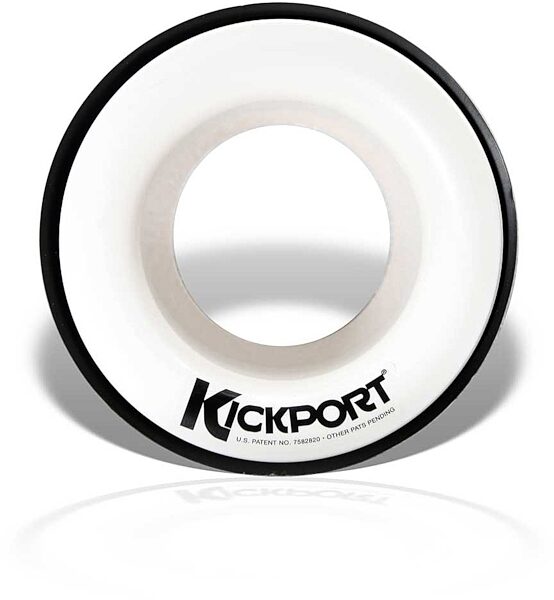 KickPort Bass Drum Sonic Enhancement Port System, White, White