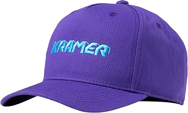 Kramer Baseball Hat, Purple, Action Position Back