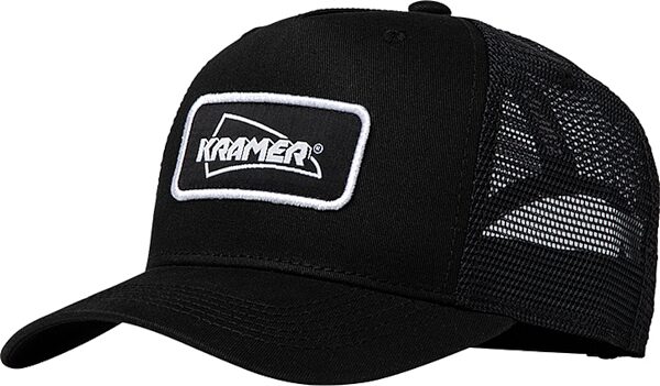 Kramer Patch Trucker Hat, Black, Main
