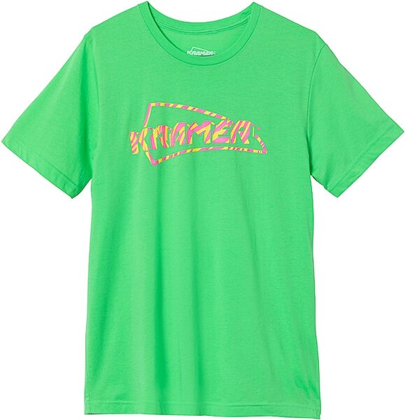Kramer Tiger Stripe T-Shirt, Green, XS, Front