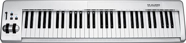M-Audio Keystation 61es 61-Key MIDI Controller, Top View