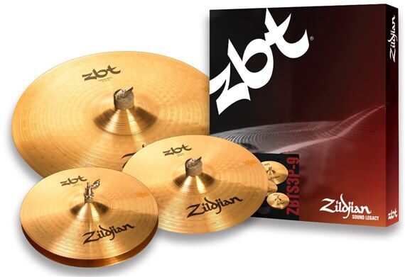 Zildjian ZBT 3 Cymbal Set-Up Package, Main