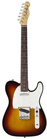Fender American Vintage '64 Telecaster Electric Guitar, with Rosewood Fingerboard and Case, Three Color Sunburst
