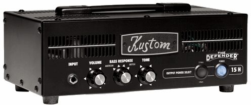 Kustom Defender 15H Guitar Amplifier Head (15 Watts), Main