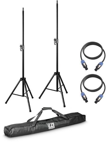LD Systems DAVE 8 ROADIE Speaker Stands and Cables, Main