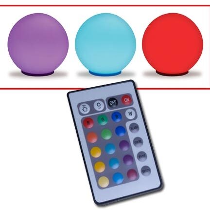 American DJ LED Colorball Effect Light, 3 Different Colors