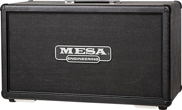 Mesa/Boogie 2x12 Horizontal Rectifier Guitar Speaker Cabinet (120 Watts), Black Bronco, New, view