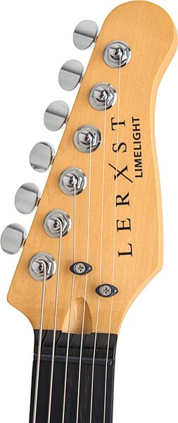 Lerxst Limelight Vega Tremolo Electric Guitar (with Case), Action Position Back