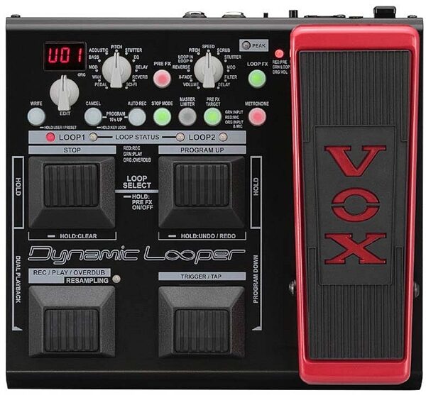 Vox VDL1 Dynamic Looper Pedal, Main