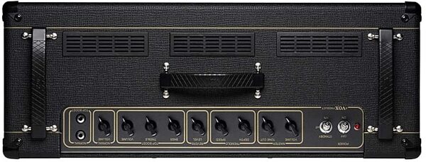 Vox AC15 Custom Twin Guitar Combo Amplifier (15 Watts, 2x12"), AC15C2, Top
