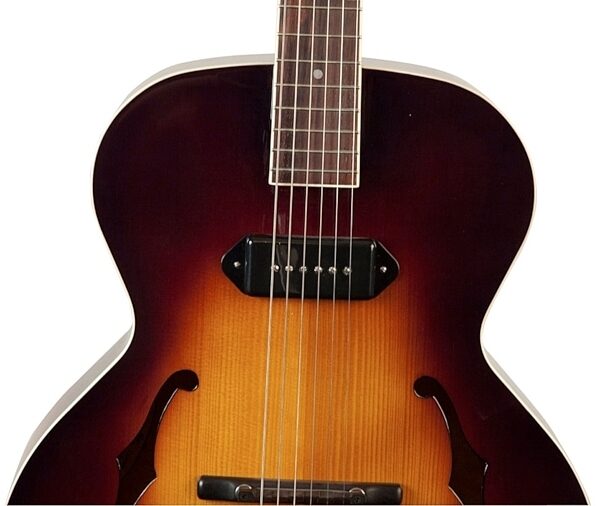 The Loar LH-309 Archtop Electric Guitar, Neck