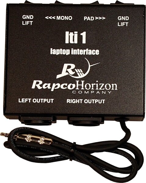 RapcoHorizon LTI-100 Laptop Interface Direct Box, New, Main