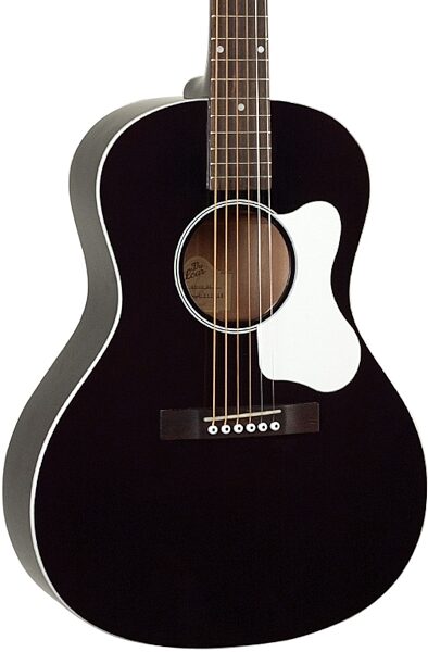 The Loar LO-16 Small Body L-00 Style Acoustic Guitar, Black - Body