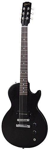 Gibson Les Paul Melody Maker Electric Guitar (with Gig Bag), Satin Ebony