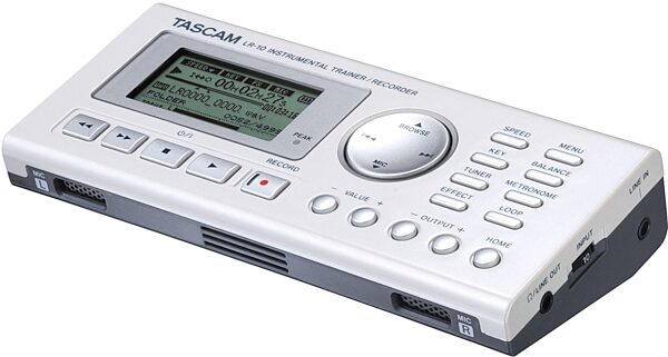 TASCAM LR10 Instrumental Trainer and Recorder, Right