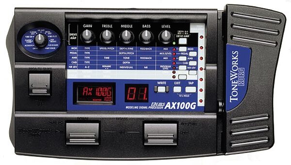 Korg AX100G REMS Guitar Multi-Effects Processor, Main