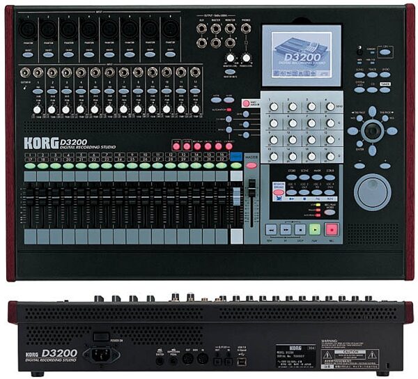 Korg D3200 32-Track Hard Disk Recording Workstation, Main