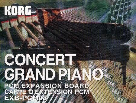 Korg EXBPCM08 16MB Grand Piano Expansion Board for Triton, Main