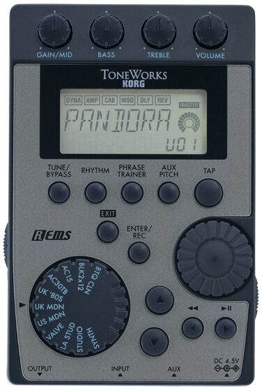 Korg ToneWorks PX4D Pandora Guitar and Bass Multi-Effects Processor, Main